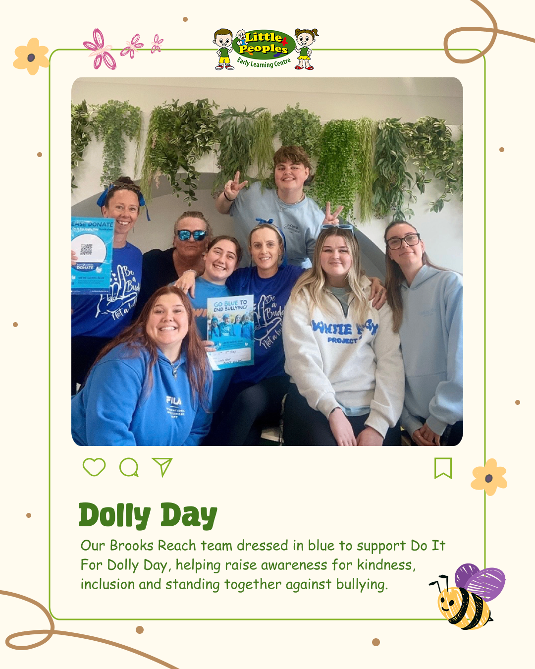 Little Peoples post — Dolly Day (Do It For Dolly anti-bullying)
