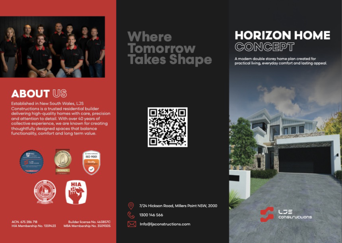 Horizon Home concept brochure