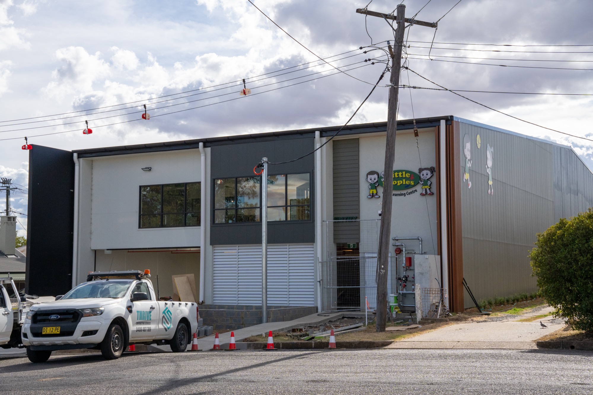 Front of the building from street