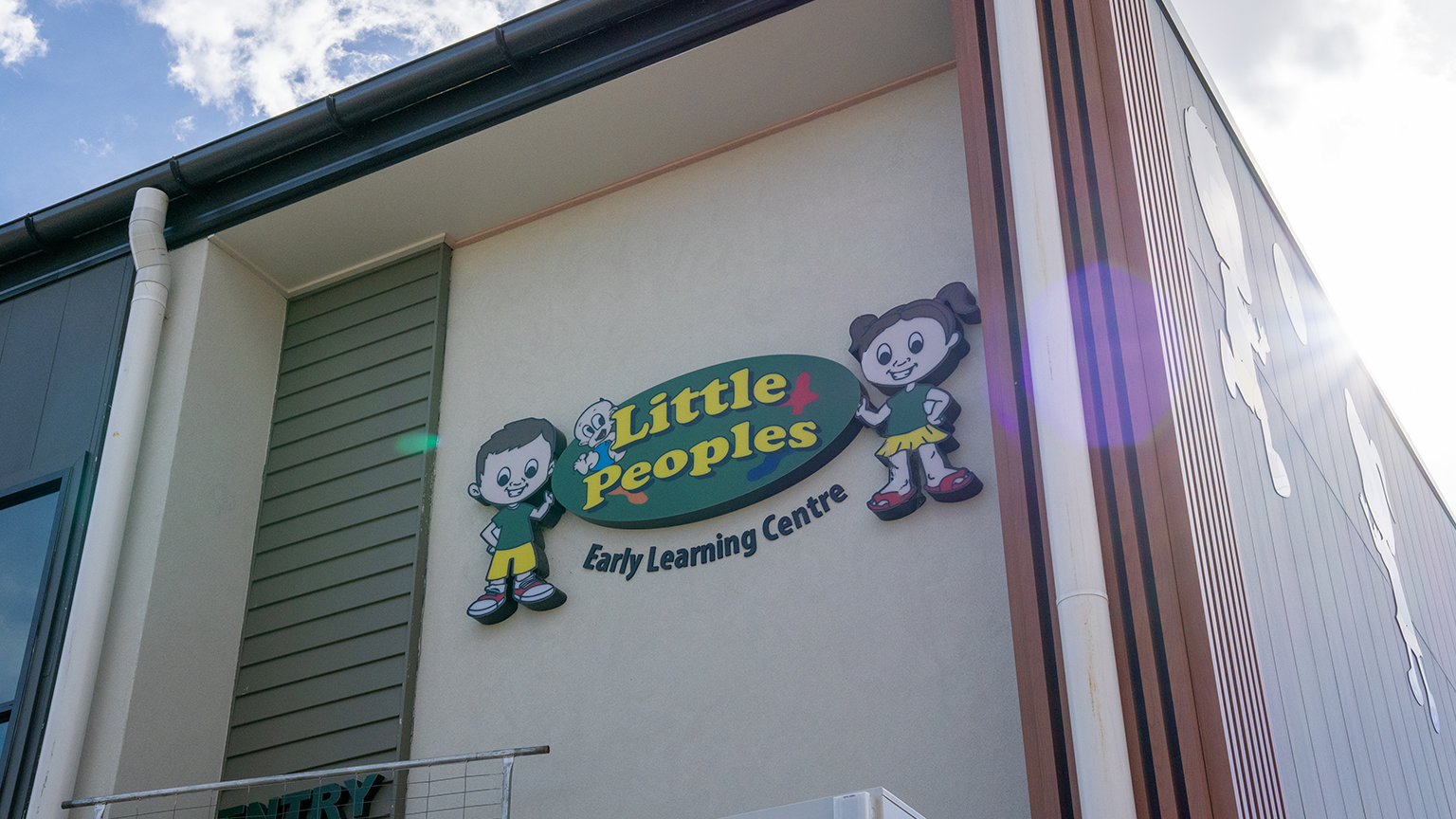 Building exterior with Little Peoples signage