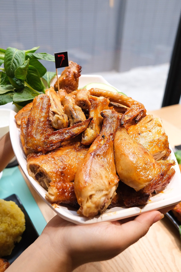 Casual chicken plate