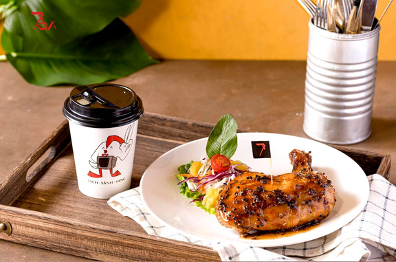 7Gà chicken with coffee — styled shoot